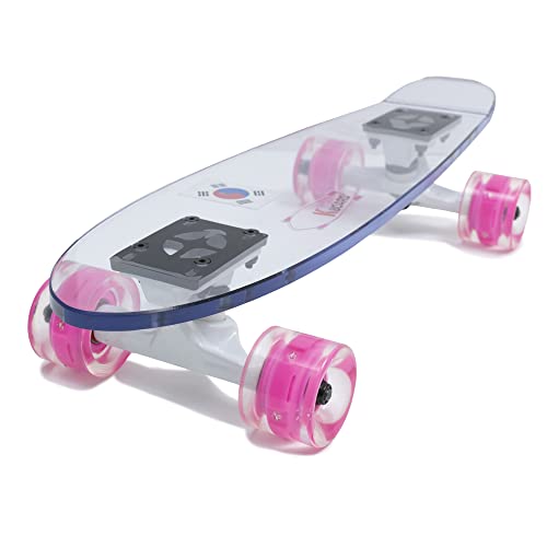 Ghost Clear ABEC-11 - Tabla de skate para niños, niños, niñas, jóvenes, adultos, patineta para deportes al aire libre