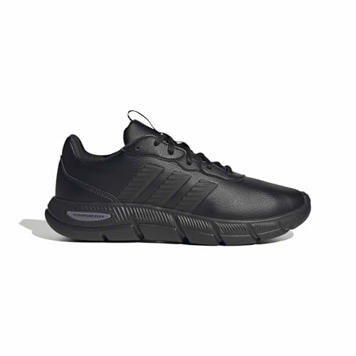 adidas Damen Cloudfoam Flex Laces Shoes, Core Black/Carbon/Grey Three, 42 2/3 EU – Ansicht 2