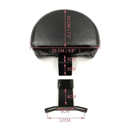 Coussin dossier conducteur contre le mal de dos sur Davidson Softail - 4
