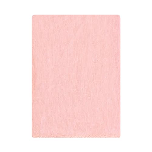 Image of Hudson Baby Unisex Baby Cotton Poly Flannel Burp Cloths Bundle, Pink Dainty Floral, One Size