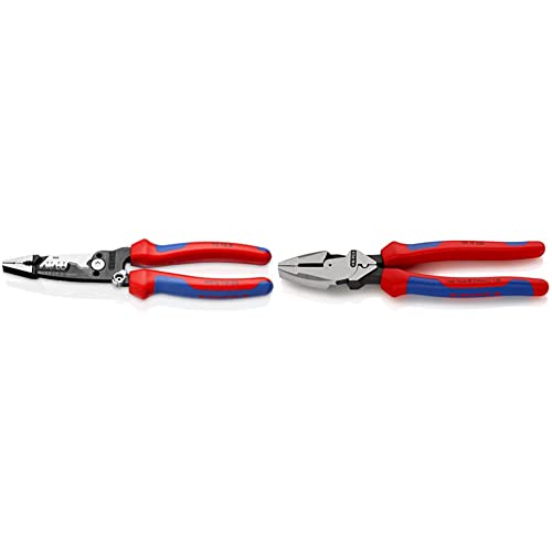 KNIPEX Wire Stripper & Lineman Pliers, 8–9.5 in