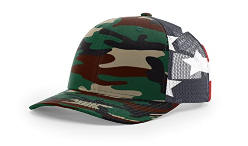 Image of Richardson 112 Trucker Hat - Premium Adjustable Snapback Hat - Structured Six Panel Richardson Blank Caps