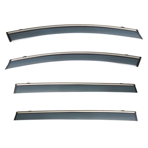 Garniture chromée BYD E6 déflecteurs de fenêtre acier inoxydable luxe
