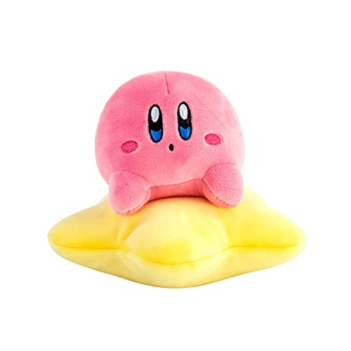 Club Mocchi Mocchi WARPSTAR Kirby MEGA Plüschtier - Sammelbare Kirby Plüschtiere - Offiziell lizenzierte Heldenspielzeuge - Desk Buddy Action Figuren - Kinderspielzeug 3+ Jahre