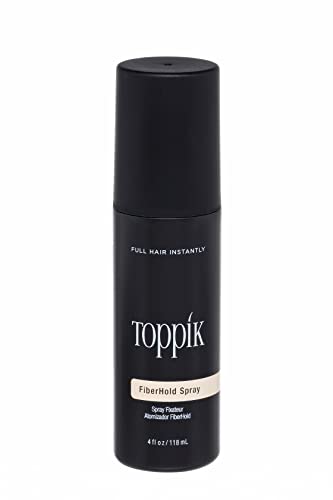 Toppik FiberHold Spray Strengthens the Bond Between Hair Fibres and Your Hair for Thicker Looking Hair 118ml