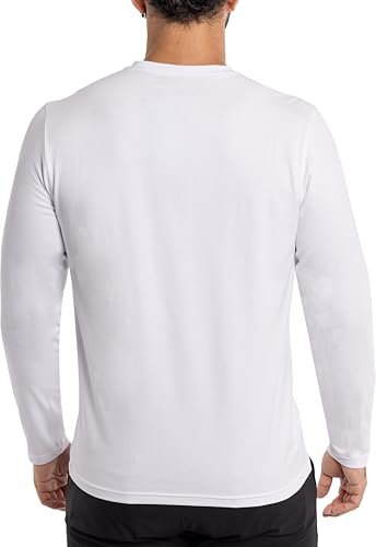 X RAY Men's V-Neck & Henley Long Sleeve T-Shirt, 95% Cotton Stretch Slim Fit Basic Shirt for Men2