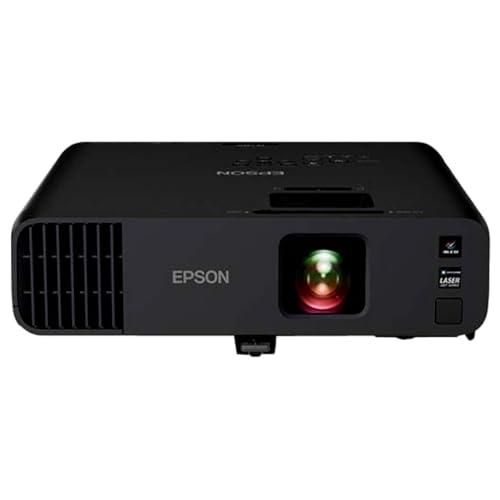 Epson PowerLite L265F 3LCD projector, tabletop/ceiling mountable, HDMI/USB/Ethernet/Wi-Fi connectivity, HDMI hardware interface, black