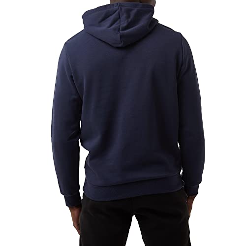 Blusão Puma Ess+ 2 Big Logo Hoodie Marinho Masculino
