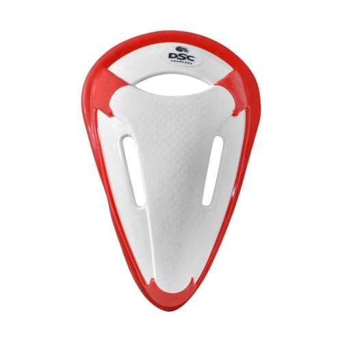 Image of DSC Protakt Cricket Abdominal Guard for Mens | Size - Mens, Color - White | High-Impact Groin Protector - Lightweight Ergonomic Guard