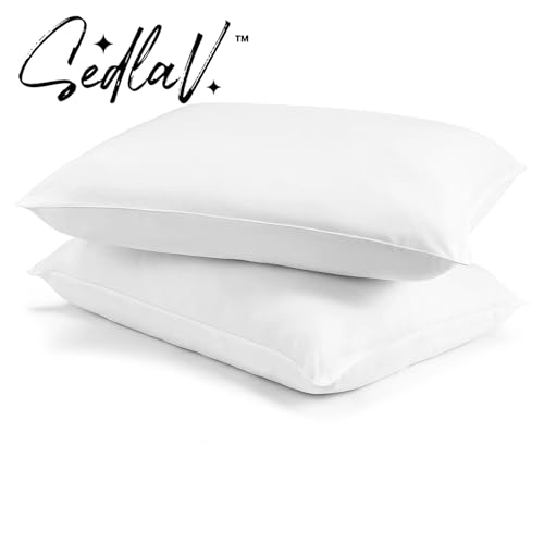 Set 2 Almohadas de Microfibra Suaves Talla Estándar miniatura 2