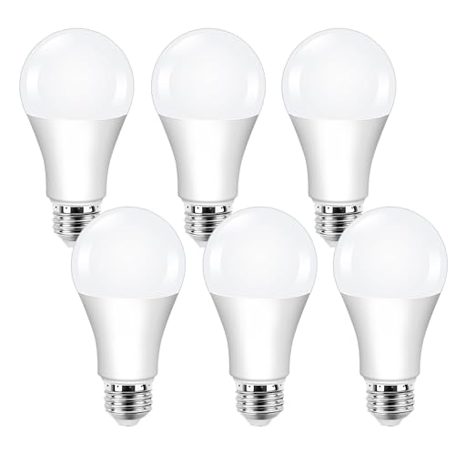 xydled LED電球 E26口金 100W形相当 14W 1550lm 昼光色 6500K 広配光タイプ 高輝度 高演色 省エネ 調光器非対応 密閉器具対応 断熱材器具対応 PSE認証済み 6個セット(昼光色)
