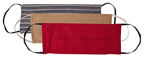 Image of Touchstone Filter pocket nose bridge double layer anti-pollution smog smoke cold cough protective cotton face mask Reusable Machine Washable for men, women.