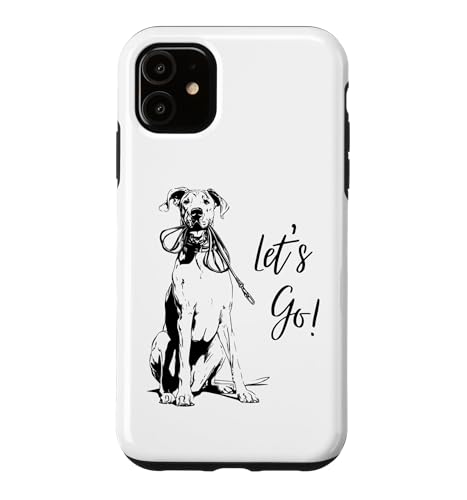 �O���[�g�f�[���uLet's Go!�v�f�U�C�� ? Happy Dane Design �X�}�z�P�[�X iPhone 11 �p