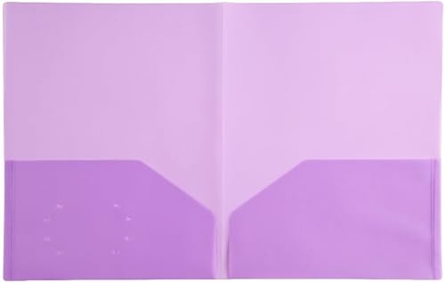 Miniatura 4 de Filexec Carpeta ligera de dos bolsillos, varios colores (50043-3120), paquete de 12