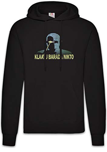 Urban Backwoods Klaatu Barada Nikto Hoodie en Coton Premium