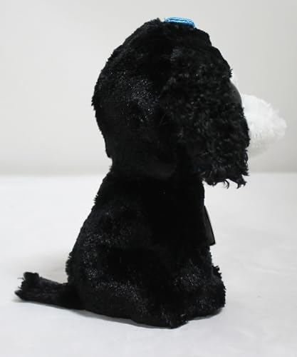 Ty 37191 - Tracey, Hund mit Glitzeraugen, Beanie Boos, 15 cm, schwarz,