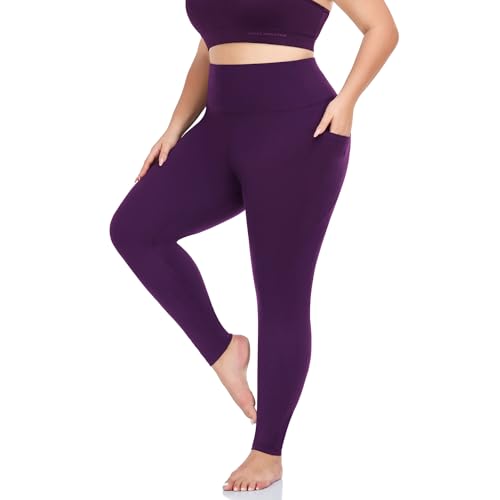 Image of MOREFEEL 3 Pack 8 inch High Waisted Biker Shorts for Women, Casual Summer Knee Length Tummy Control Running Athletic Yoga Shorts