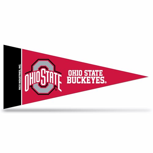 Fanion Ohio State Buckeyes petit drapeau mural pour décorer sans encombrer - 2