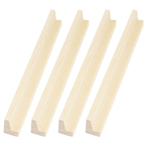 Bandejas de Domino de Madera 4 Piezas 7.48 Pulgadas