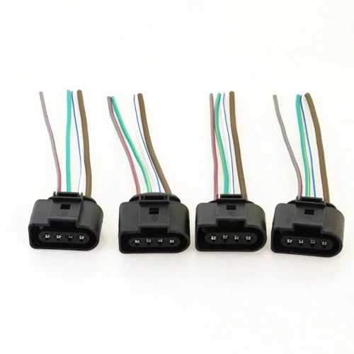Conector de bobina de encendido con cable flexible anticaídas para motor de coche A6 y A8 2