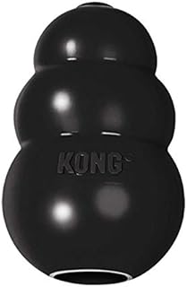 KONG - Extreme Dog Toy - Toughest Natural Rubber, Black - Fun to Chew, Chase and Fetch - For Medium Dogs