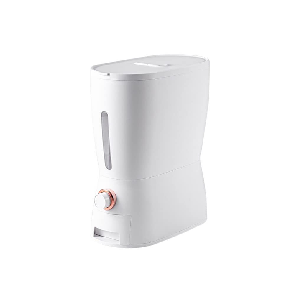 Rangement de riz pour plan de travail boîte scellée SSDD blanche pour organiser la cuisine familiale