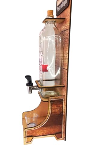 Pingometro de Parede Porta Cachaça Presente Área Rancho Gourmet (Casa Di)