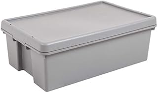 Storage Wham Bam Super Strong Recycled/Upcycled Grey Heavy Duty Box 36 Litre (2 Boxes)