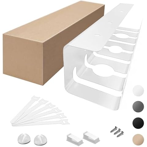 Oududianzi Under Desk Cable Management Tray Cover