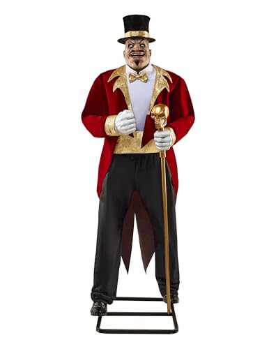 Spirit-Halloween-7-Ft-Ringmaster-Animatronic-Decorations-Animated-Halloween-Decor Spirit Halloween 7 Ft Ringmaster Animatronic Decorations Animated Halloween Decor