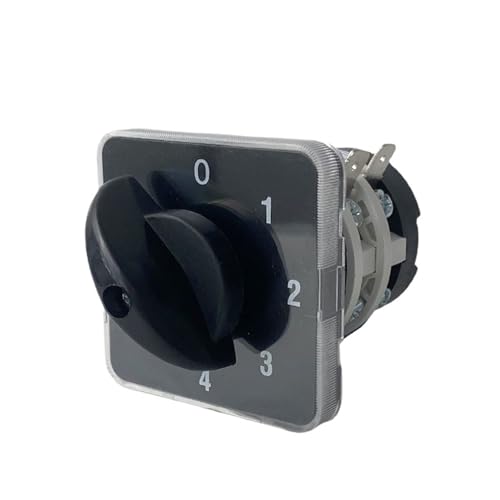 Interrupteur à cames rotatif YMZ12 haute durabilité à contact électrique argent