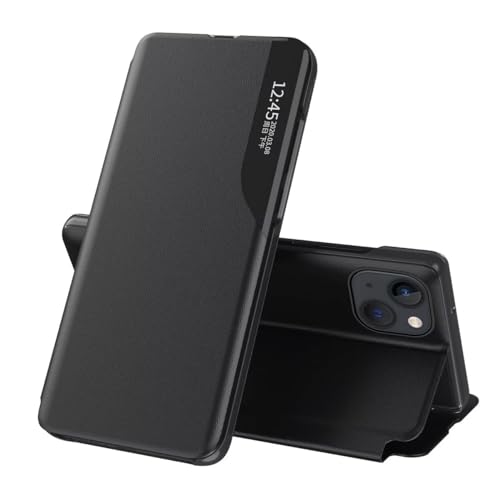 FMPCUON Funda para Huawei Mate 30, Tapa de Cuero PU Carcasa con [Soporte Plegable] [Cierre magnético] Capa Compatible para Huawei Mate 30, Negro
