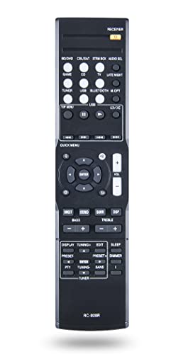 RC-928R Replacement Remote Control for Onkyo AV Receiver HTP-395 HT-R395 HT-R397 HT-S3800 HT-S3900 TX-SR252 TX-SR353 TX-SR373 TX-SR383
