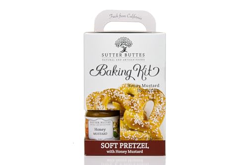 Sutter Buttes Soft Pretzel Baking Kit with Honey Mustard - Makes 12 Pretzels image 4