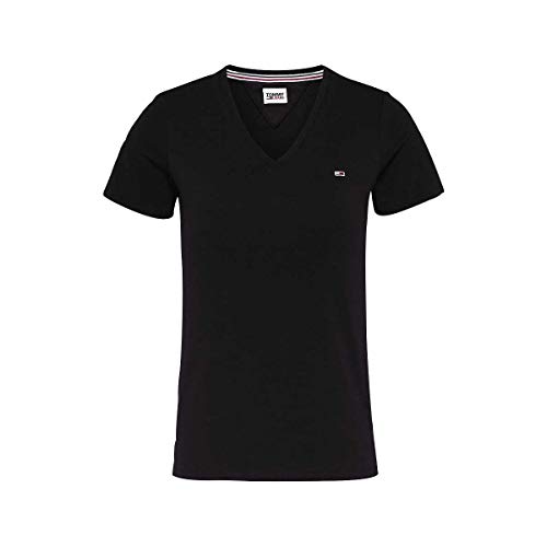 Tommy-Hilfiger-Damen-Tjw-Skinny-Stretch-V-Neck-T-Shirt