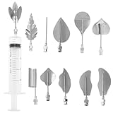 Le paquet comprend : 1 ensemble de 10 outils pour gâteaux à la gelée + 1 , outils pour gélatine et décorations en gelée