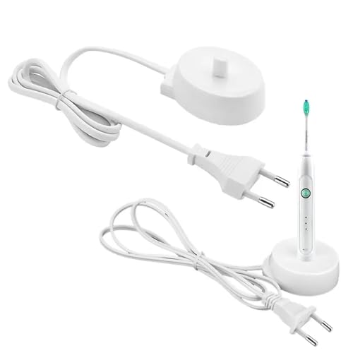 Cargador Cepillo Electrico,Cargador de Cepillo de Dientes Eléctrico 3757,Car gador de Repuesto para Cepillo de Dientes eléctrico,con Enchufe Europeo