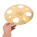 VINTORKY 10-inch Alloy Trash Cymbal with Holes Percussion Rhythm Cymbal for Adults Drum Kit Special Effects for Stage and Practice Use