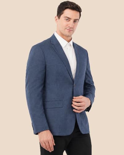 Image of SaintX Men's Premium Formal Blazer || Stretchable Triple Blend Fabric || Slim Fit || Fully Lined || Versatile Stylish Coat for Men || Professional Jacket || All Purpose