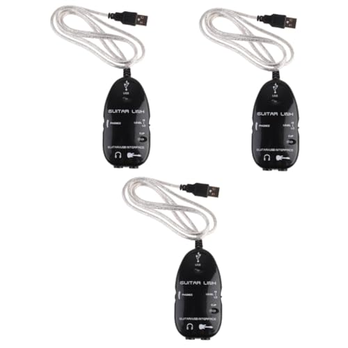 Câble audio guitare électrique USB adaptateur de connexion pour instrument musique