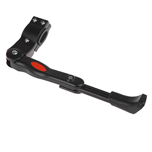 Festnight Mountain Bike bicicleta lado Kickstand Kick Stand alumínio liga ajustável Universal preto