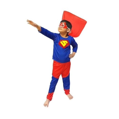 Image of Kaku Fancy Dresses Superhero Costumes - Superhero Theme Party, Halloween, Role Play Fancy Dress for Boys