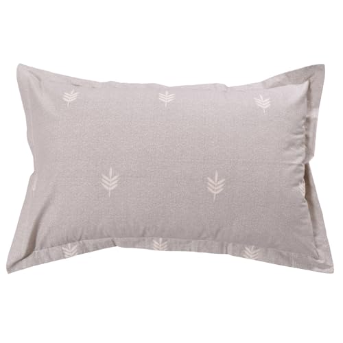Image of Huesland by Ahmedabad Cotton 144 TC Cotton Elastic Fitted Bedsheet for Single Bed with 1 Pillow Cover | 36 x 78 inches