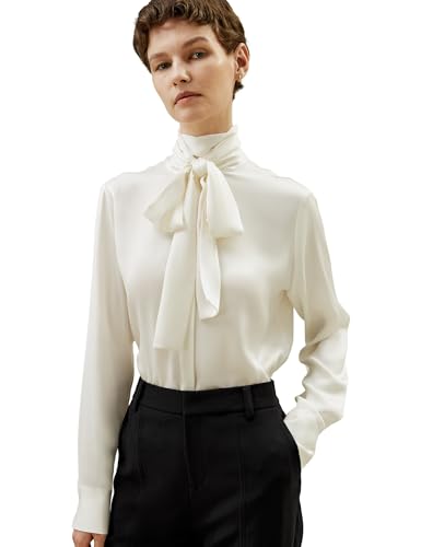 【新品未使用・タグ付】Bow-Tie Twill Blouse 31zFqIUoRWL.jpg