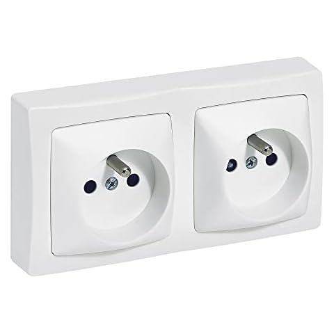 Prise Double Murale Legrand 16A Cover