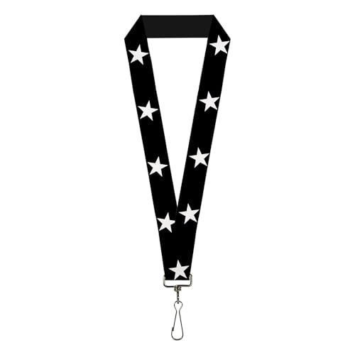 Cordon à boucle étoile noir blanc 3 cm sangle bicolore pour loisirs créatifs