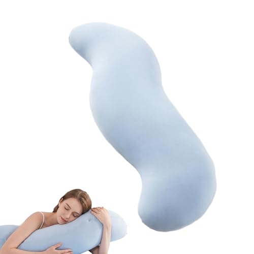 Body Align Cooling Pillow, Long Hugging Pillow with Removable Washable