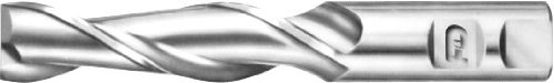 F&D Tool Company 17137-AT732 Two Flute for Aluminum, Single End, Long, High Speed Steel, 3/4 Mill Diameter, 3/4 Shank Diameter, 3 Flute Length, 5.25 Overall Length