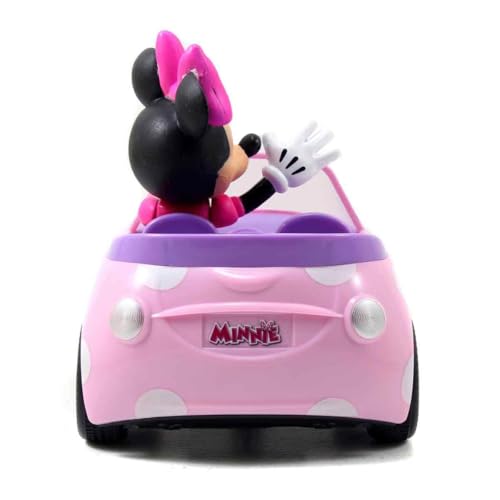 Voiture Radio-Commandée Minnie Disney Jada Roadster rose télécommandé - 7