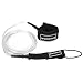 WOOWAVE Surfboard Leash Premium Surf Leash SUP Leg Rope Straight 6/7/8/9 feet for All Types of Surfboards with Waterproof Wallet/Phone Case